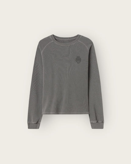 Thermal Crewneck 'Mud Gray'