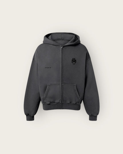 Zip Hoodie Black